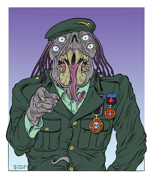 Anti-Recruitment Poster for Raw Recruit